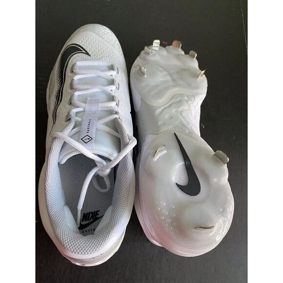 Nike Alpha Huarache Elite 4 Low FD2745-100 Baseball Cleats Men’s Size 14 - Picture 9 of 10